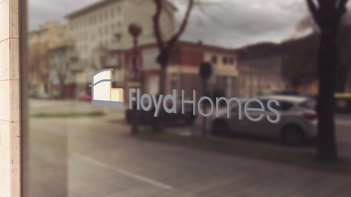 Floyd Homes Logo Design