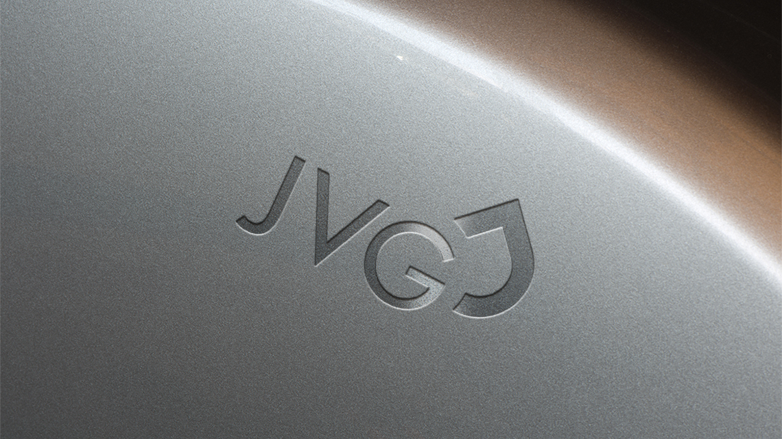 JVG logo adaptation on water machine