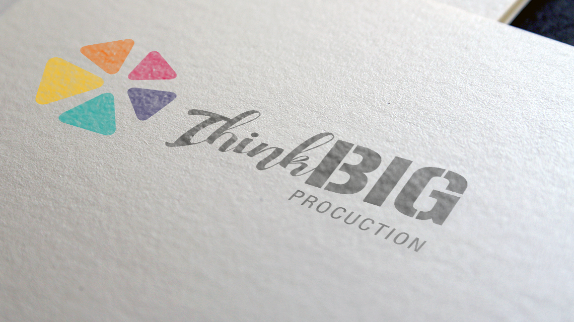 Think Big Production Logo Design